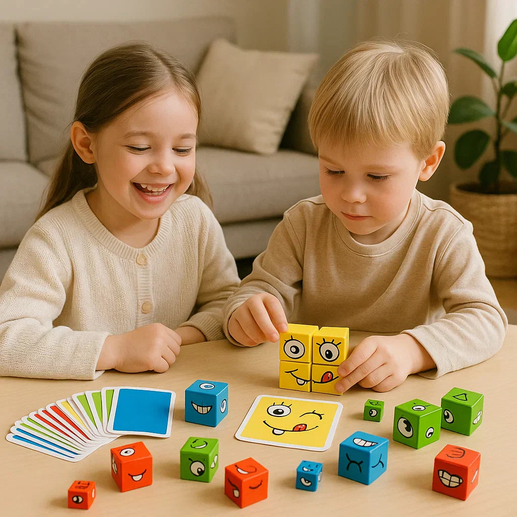 Challenging 3D Puzzle Cube Game Toy