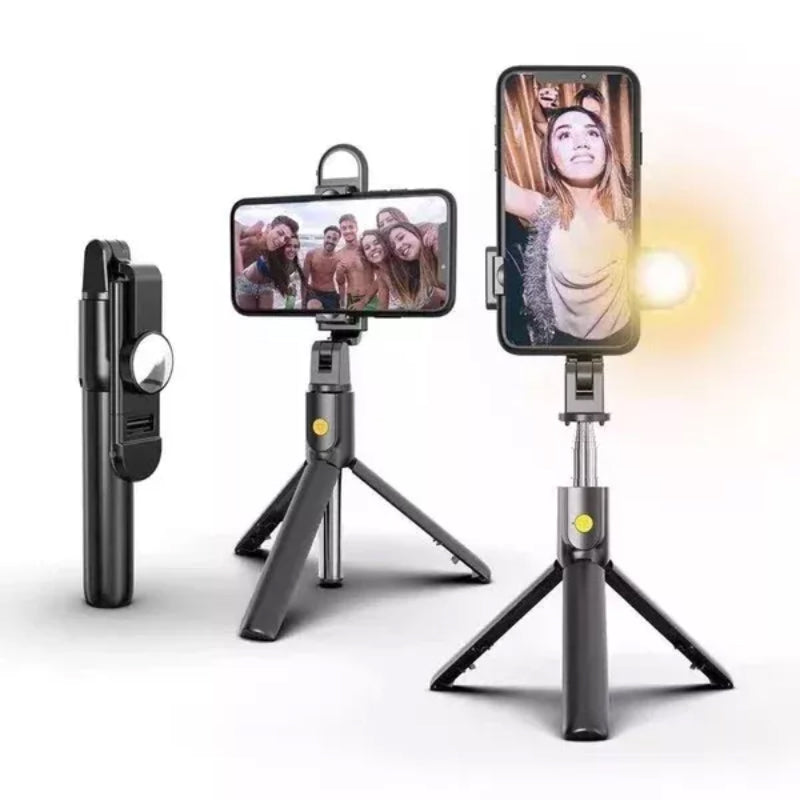 Portable 6-in-1 Bluetooth Selfie Stick