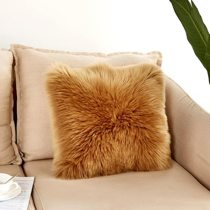 Plush Sofa Pillow Covers