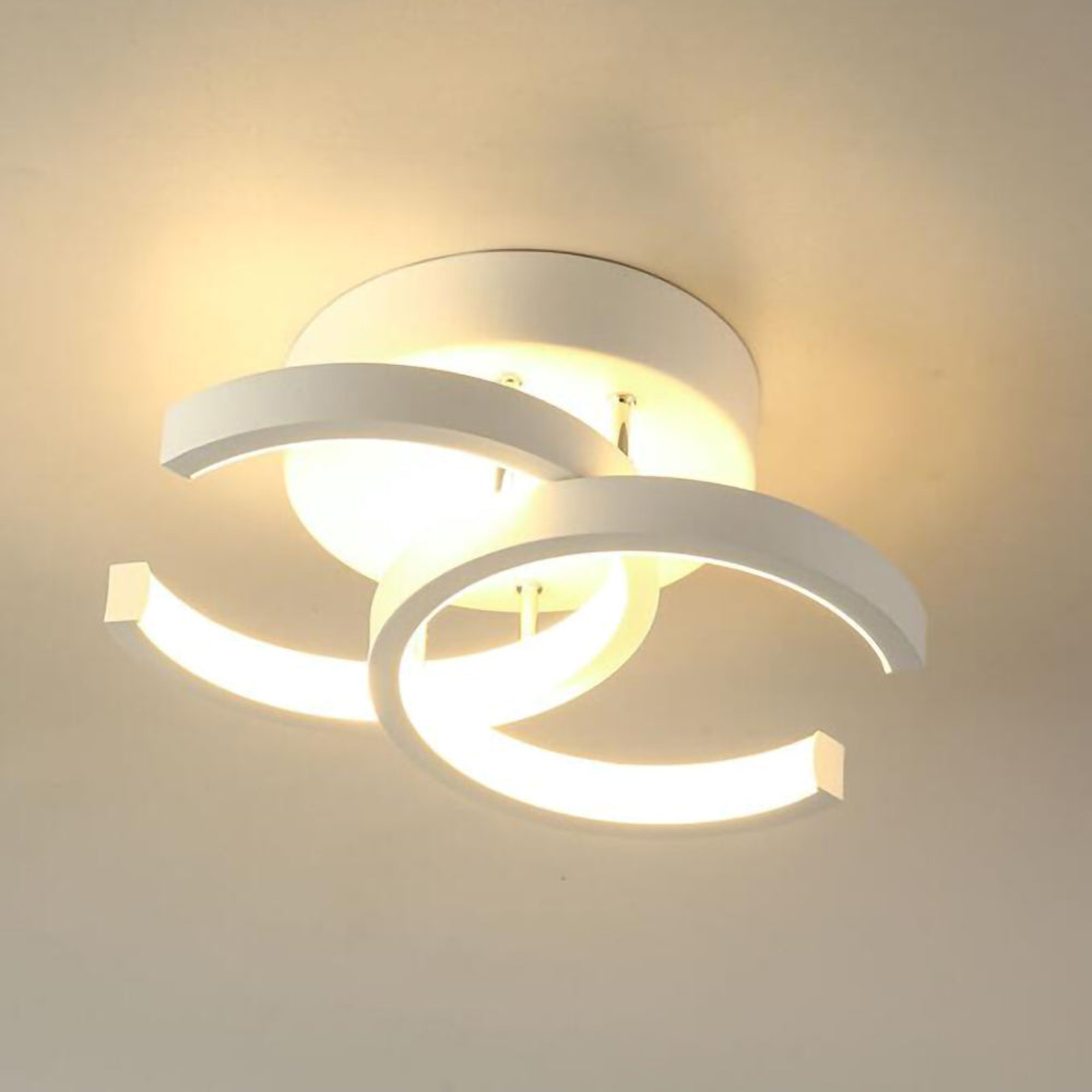 Modern LED Black Ceiling Lamp