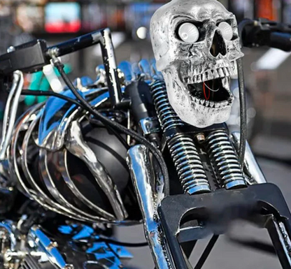 Bright LED Bike Skull Lamp
