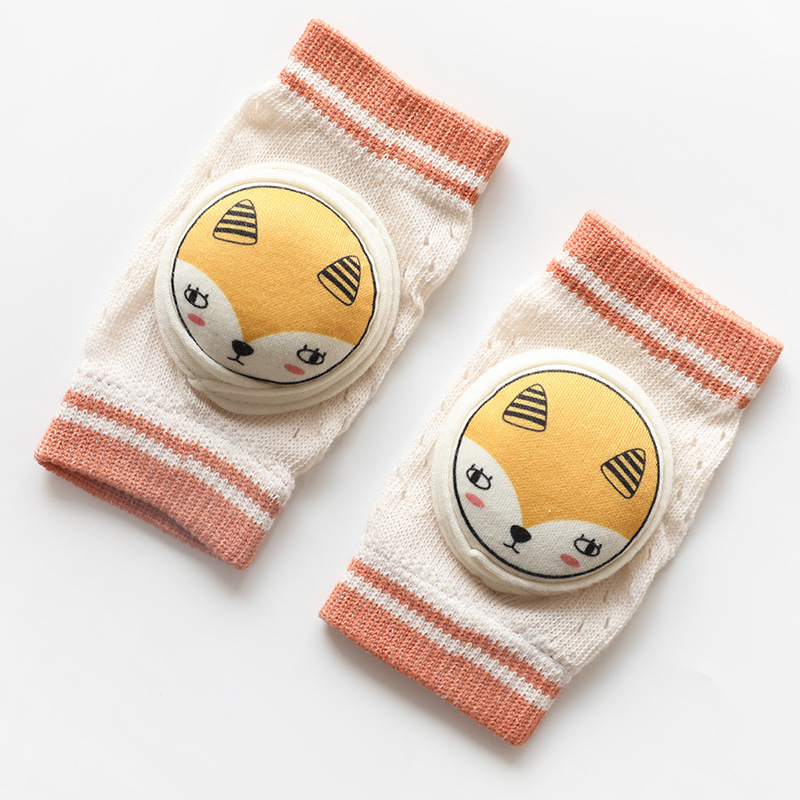 Cushioned Infant Knee Guards for Crawlers with Non Slip Protection