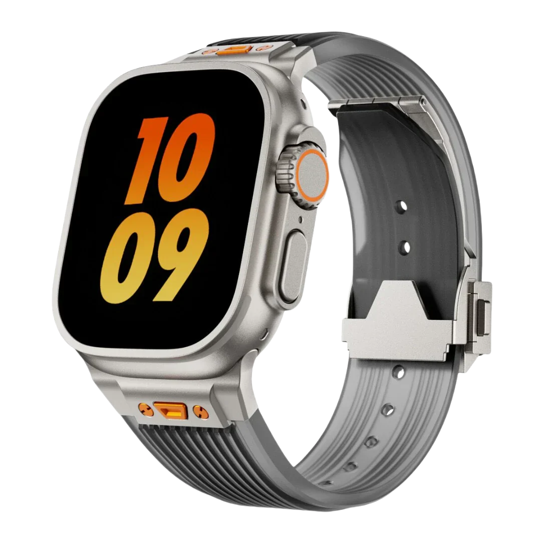 Clear Flexible Apple Watch Strap