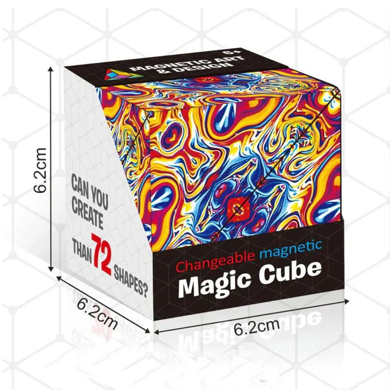Colorful Magnetic Building Block Set - Luxicro