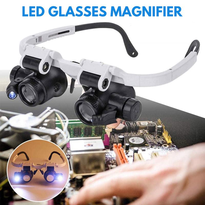 Portable Triple Magnification LED Lamp - Luxicro