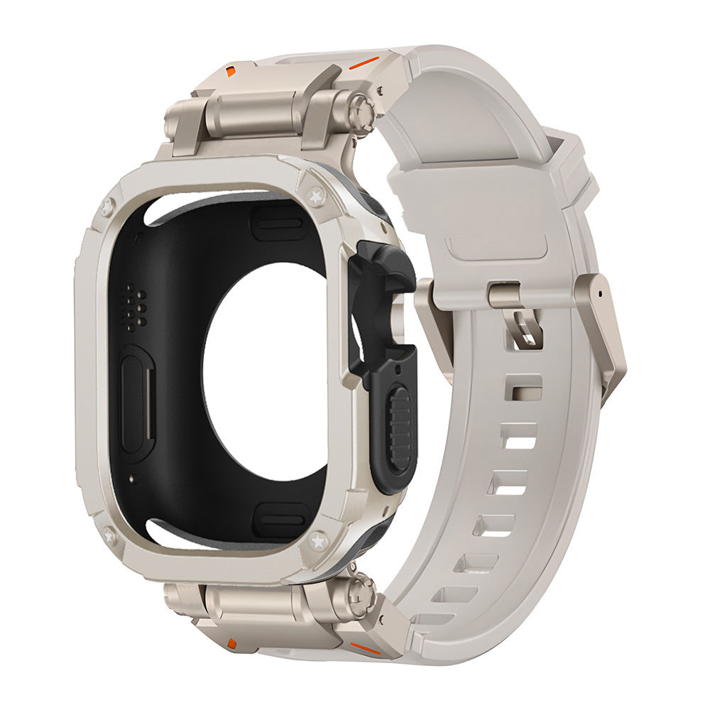 Durable Sport Rubber Dual Layer Apple Watch Case