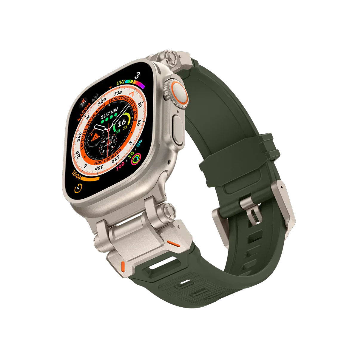 Durable Silicone Sport Band For Apple Watch