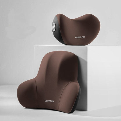 Soft Car Neck Rest with Contour Memory Foam Cushion