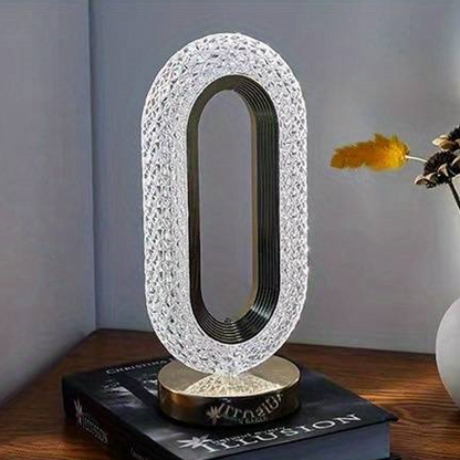 Elegant Clear Desk Lamp