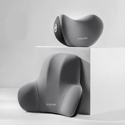 Soft Car Neck Rest with Contour Memory Foam Cushion