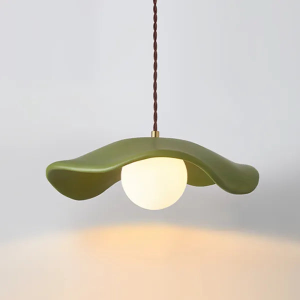 Green Glass Hanging Lamp Shade - Luxicro