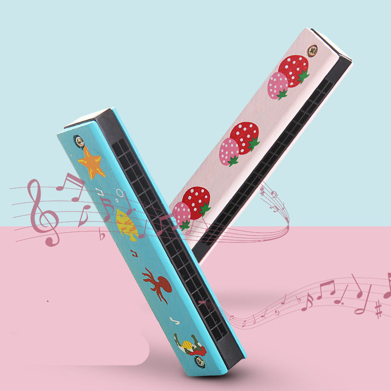Children's Colorful Mini Harmonica