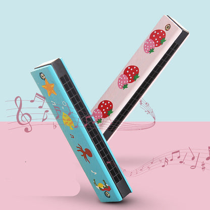 Children's Colorful Mini Harmonica