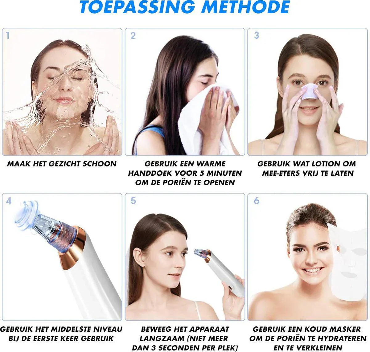 Deep Pore Cleaning Facial Blackhead Remover
