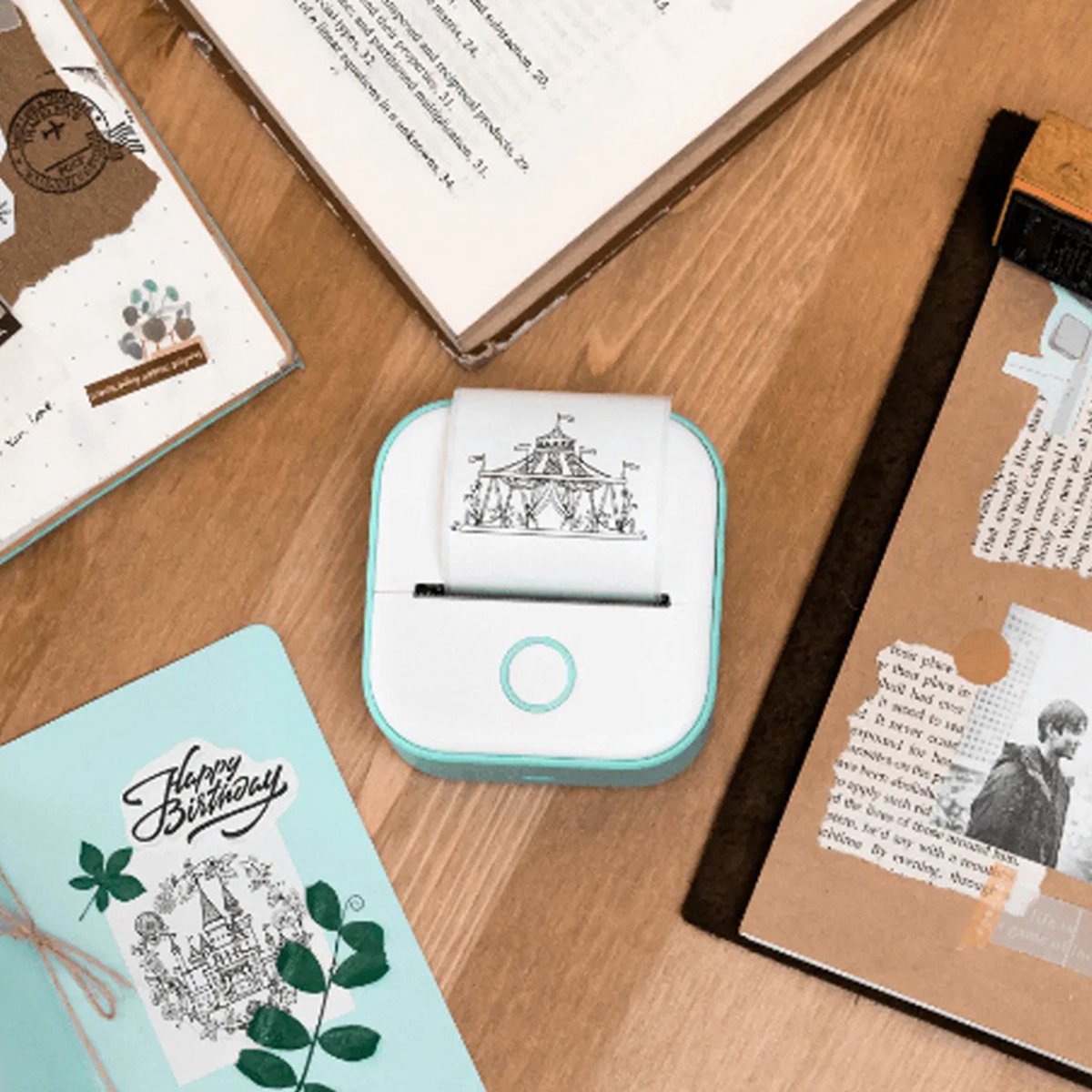 Portable Compact Photo Printer