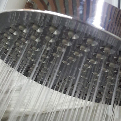 Luxury Chrome Round Shower Head Wall Mount Kit - Luxicro