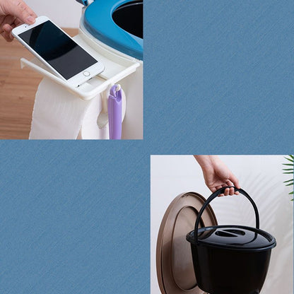 Modern Plastic Floor Mount Toilet Bowl with Seat
