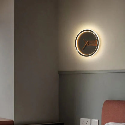 Contemporary Slim LED Wall Clock