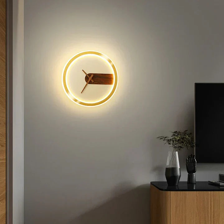 Contemporary Slim LED Wall Clock