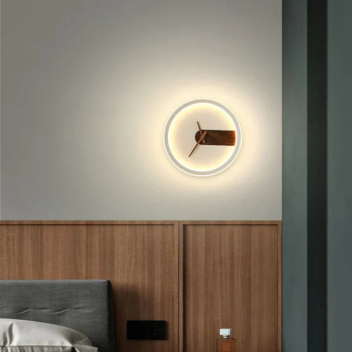 Contemporary Slim LED Wall Clock