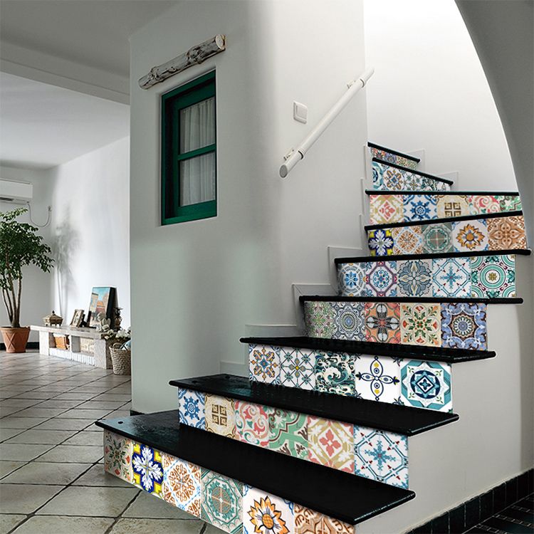 Colorful Easy Install Vinyl Floor Tiles
