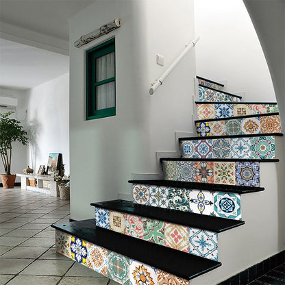 Colorful Easy Install Vinyl Floor Tiles