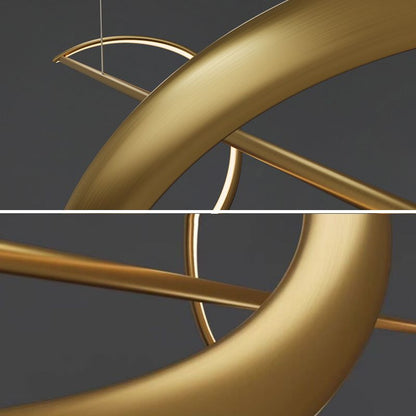Luxury Round Chrome Ceiling Chandelier
