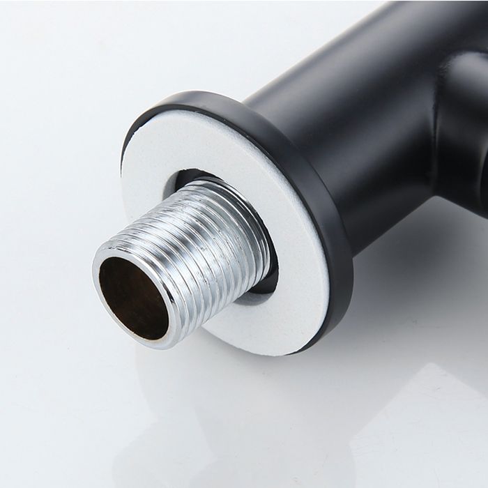 Contemporary Mount Bathroom Faucet Lever Handle
