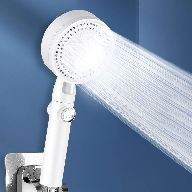 Modern Showerhead Set with Handheld Spray and Wall Mount