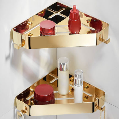 Contemporary 3-Piece Stainless Steel Bathroom Set