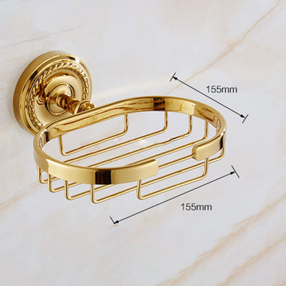 Classic Brass Bathroom Fixture Set