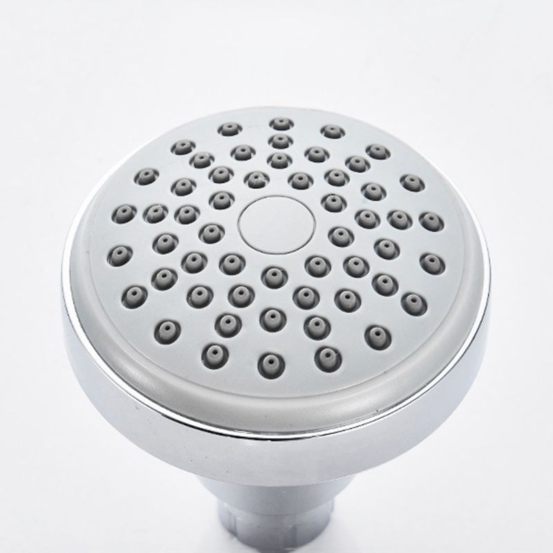Silver Stainless Steel Wall Mount Round Shower Head