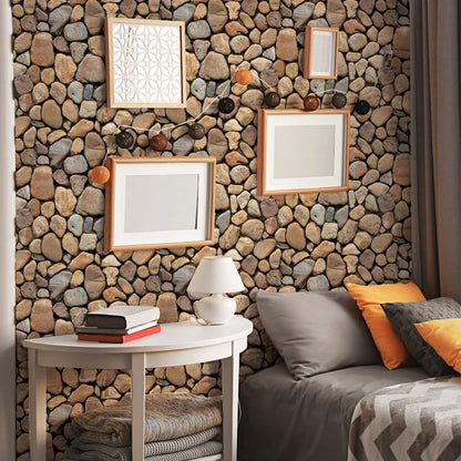 Realistic Rock Wall Decor Panels for Home Interior