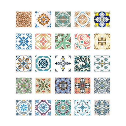 Colorful Easy Install Vinyl Floor Tiles