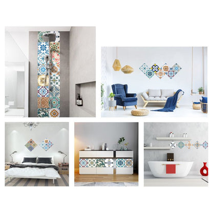 Colorful Easy Install Vinyl Floor Tiles