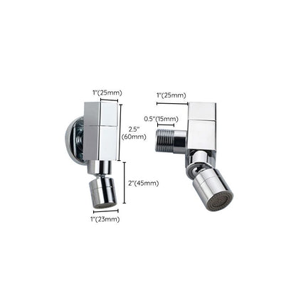Heavy Duty Solid Brass Bathroom Faucet Wall Mount