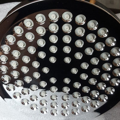Luxury Chrome Round Shower Head Wall Mount Kit