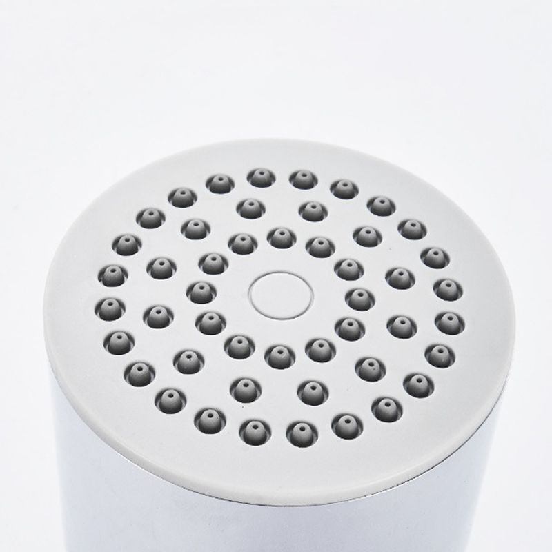 Silver Stainless Steel Wall Mount Round Shower Head