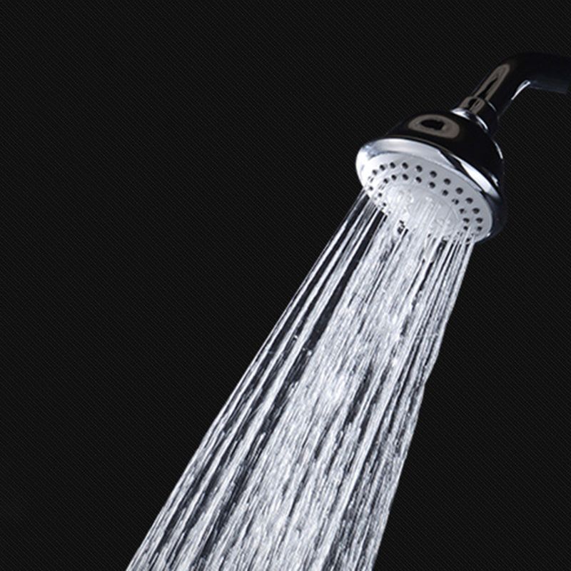 Silver Stainless Steel Wall Mount Round Shower Head