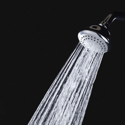 Silver Stainless Steel Wall Mount Round Shower Head