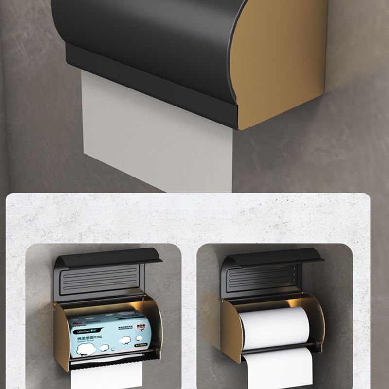 Stylish Matte Black Bath Hardware Set