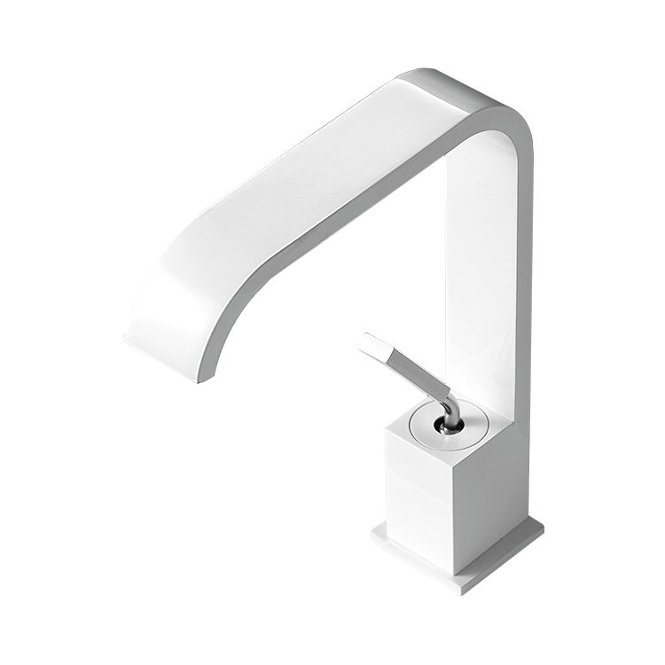 Contemporary Waterfall Faucet Stainless Steel Sink Faucet