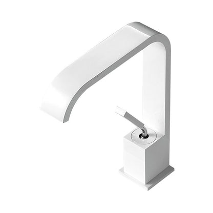 Contemporary Waterfall Faucet Stainless Steel Sink Faucet