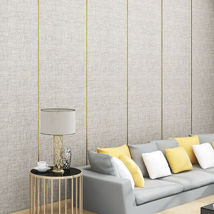 Stylish Fabric Wall Panel Indoor Decor Linen Covering