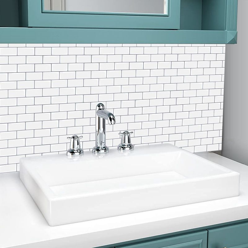 Easy Install PVC Stick On Bathroom Wall Tiles