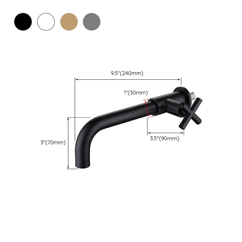 Contemporary Mount Bathroom Faucet Lever Handle