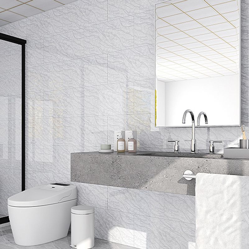 Easy Stick Bathroom Wall Tiles Modern Backsplash