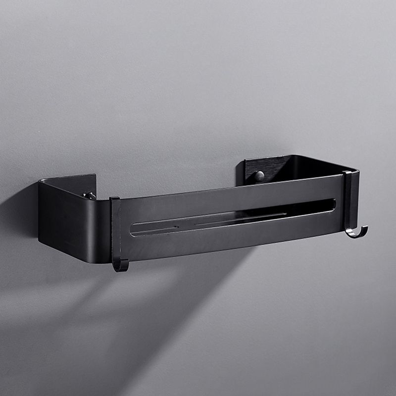 Sleek Black Bathroom Accessory Kit, 3 Piece Set