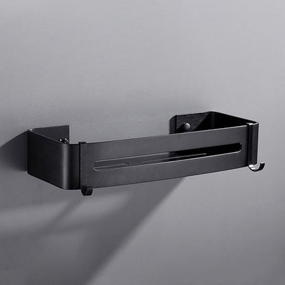 Sleek Black Bathroom Accessory Kit, 3 Piece Set