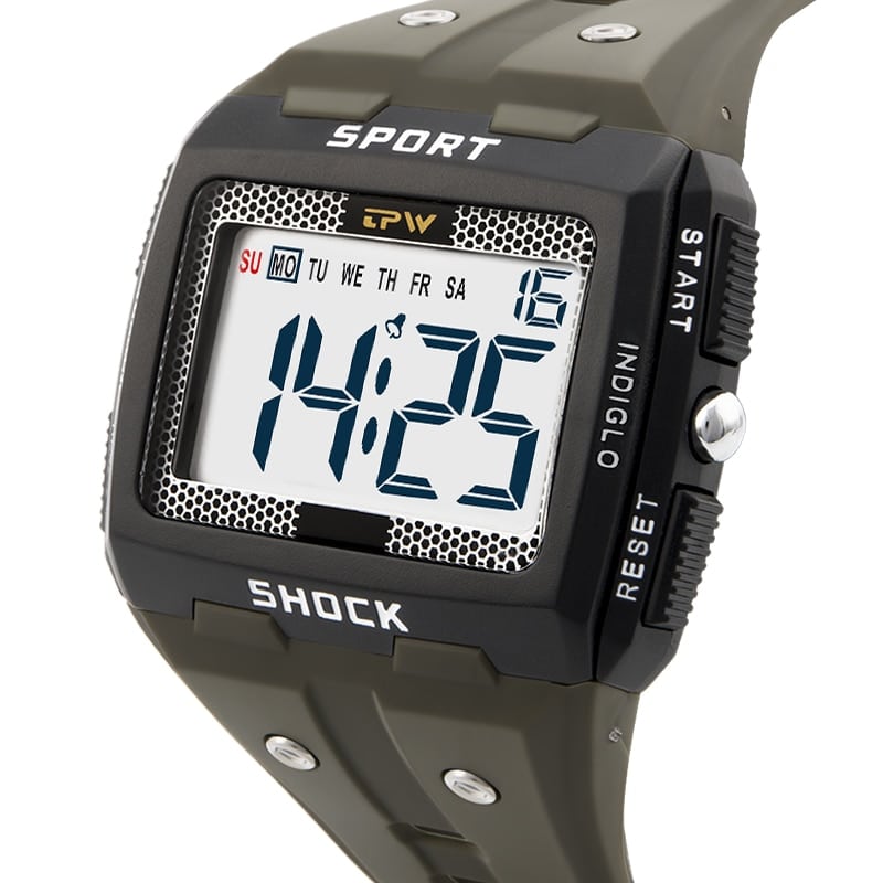 Big Display Waterproof Sports Watch